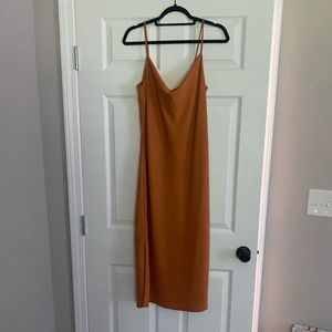 NWT Burnt Orange Slip Dress from Wishlist